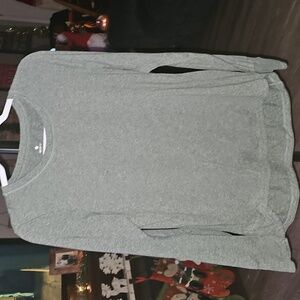 Apana Womens Sz Medium Long Sleeve Shirt!! Beautiful And Soft